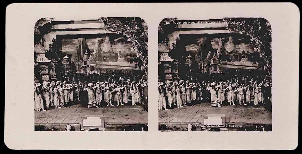 Jules Verne Around The World In 80 Days - Stereo Photographs-photo-3