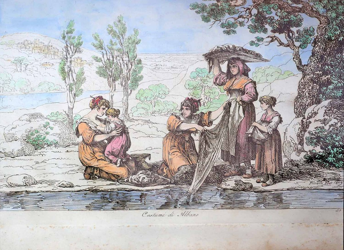 6 Pinelli Engravings 1809 -photo-2