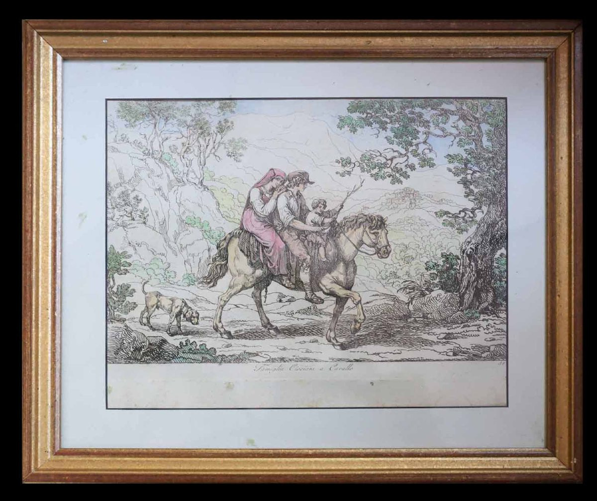6 Pinelli Engravings 1809 -photo-1