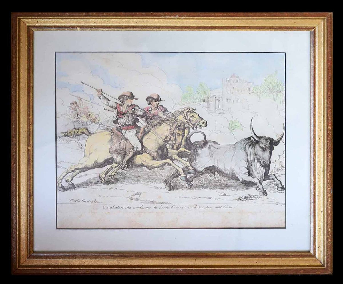 6 Pinelli Engravings 1809 -photo-7