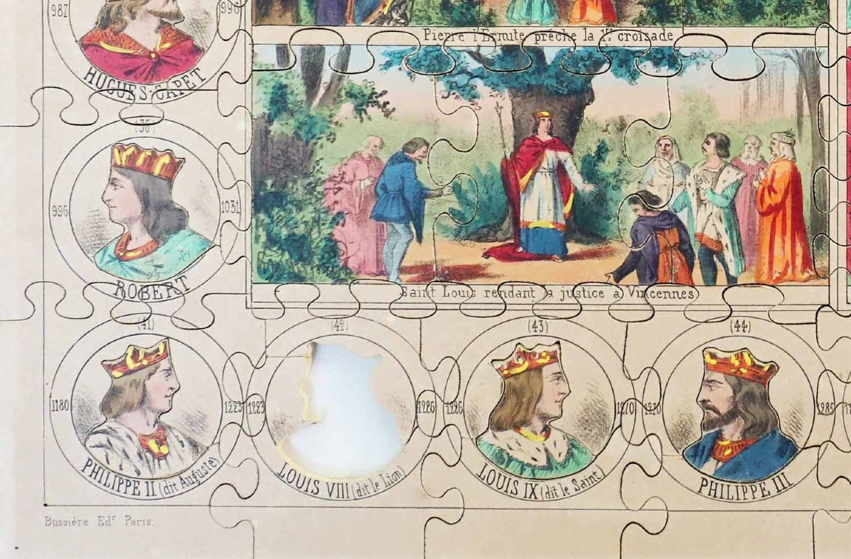 Puzzle: History Of France - Coronation Of Charlemagne Around 1870 -photo-7