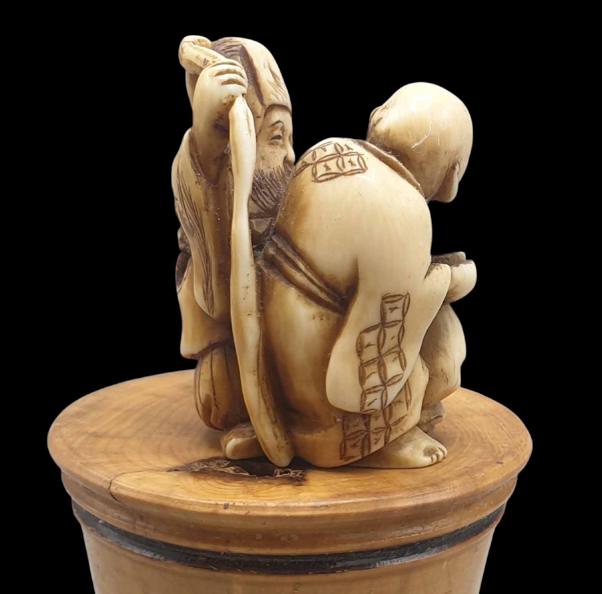 NETSUKE japon XIXème-photo-4
