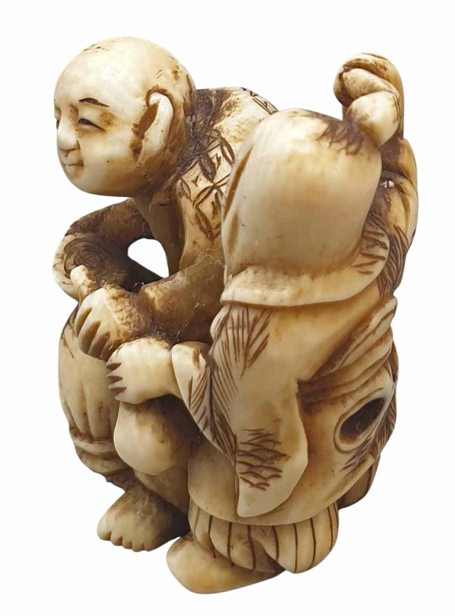 NETSUKE japon XIXème-photo-3