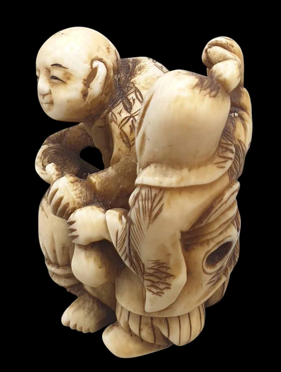 NETSUKE japon XIXème-photo-4
