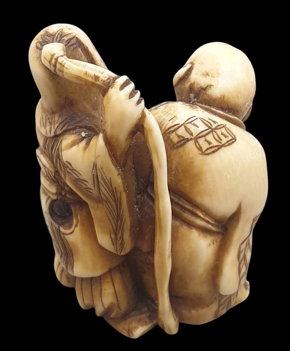 NETSUKE japon XIXème-photo-6