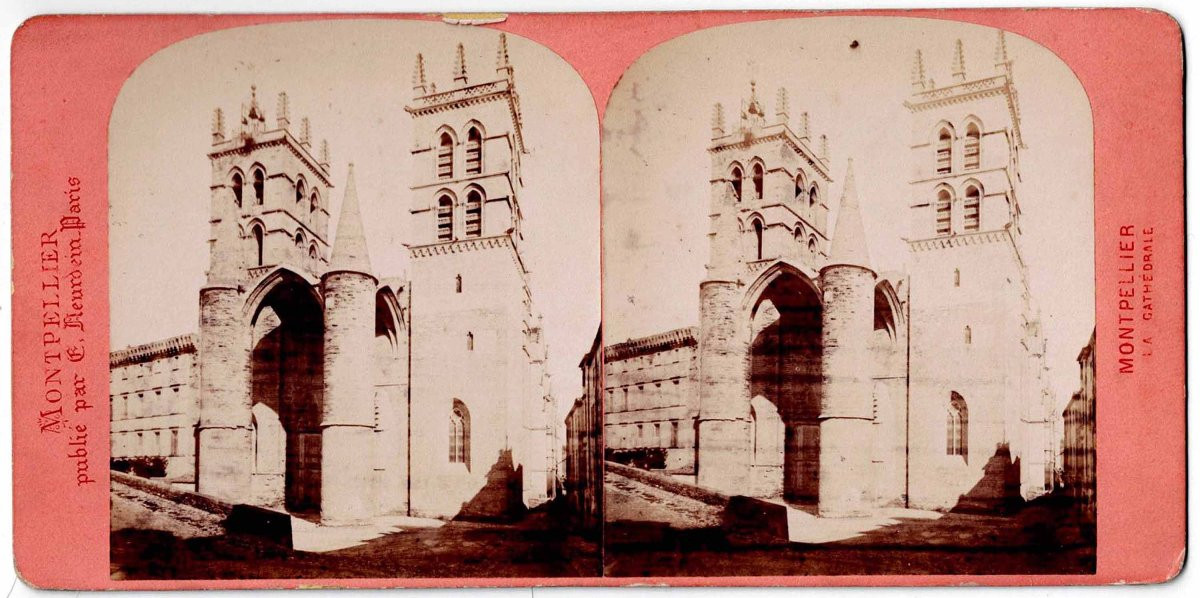 35 photos stéréoscopiques, divers sujets.  8.5 x 17 cm.-photo-4