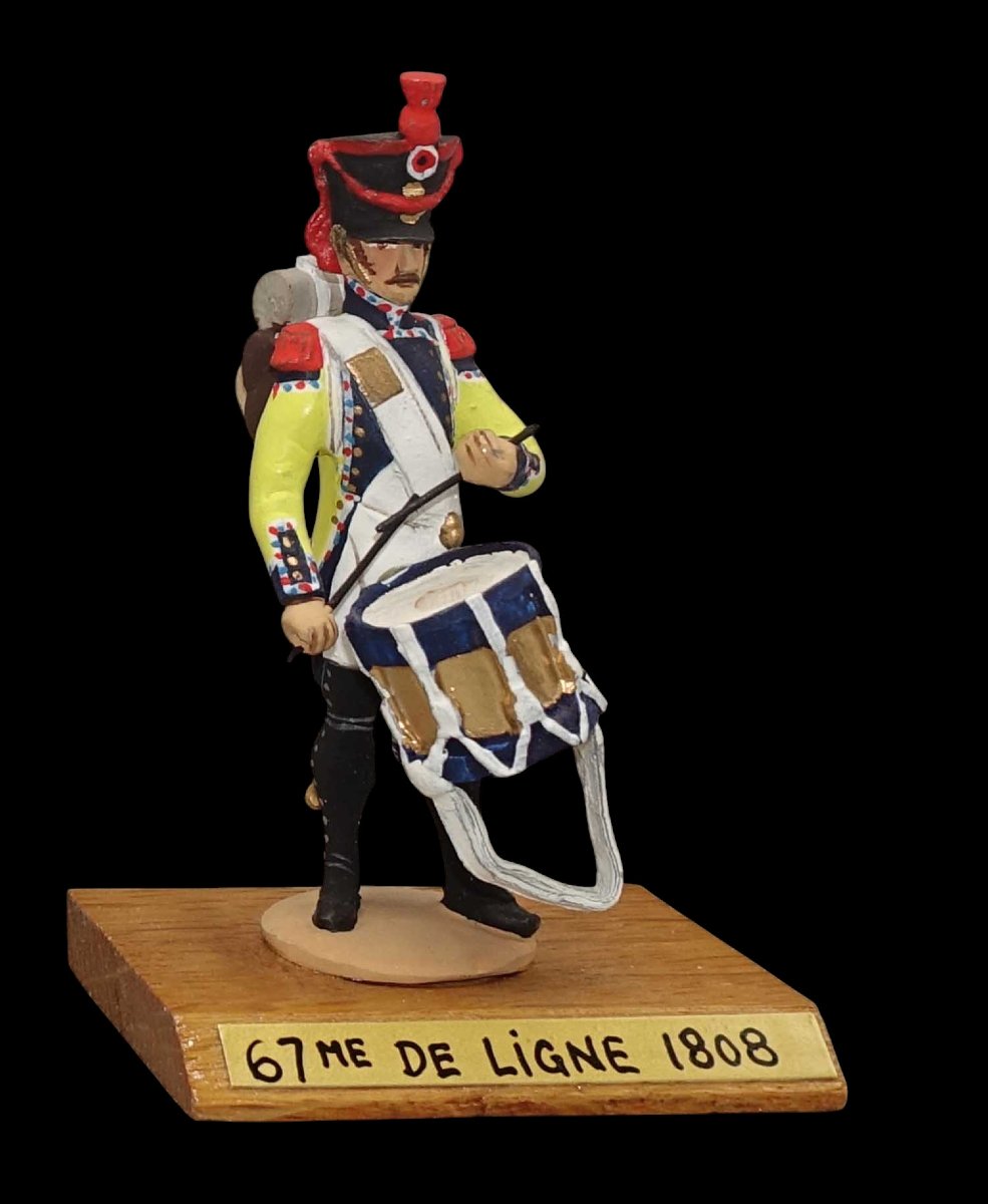 Figurines  1960 par Guy RENAUD - Général LASALLE et TAMBOUR-photo-4