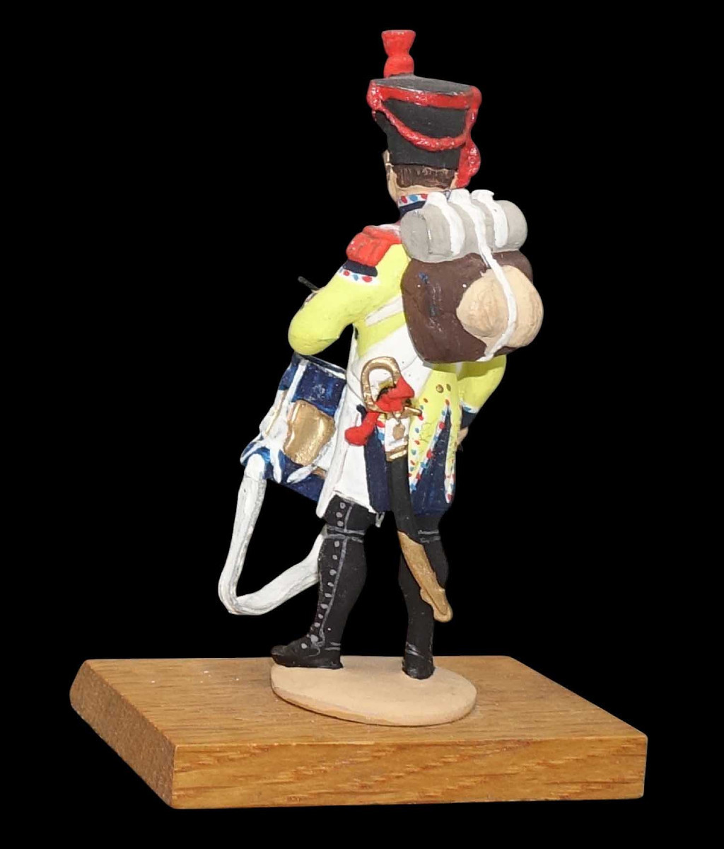 Figurines  1960 par Guy RENAUD - Général LASALLE et TAMBOUR-photo-1