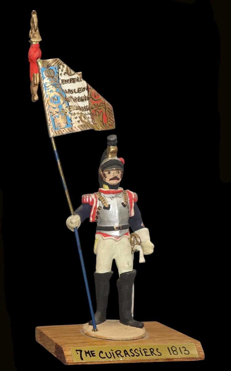 Figurines porte-drapeau 1960 par Guy RENAUD.-photo-4