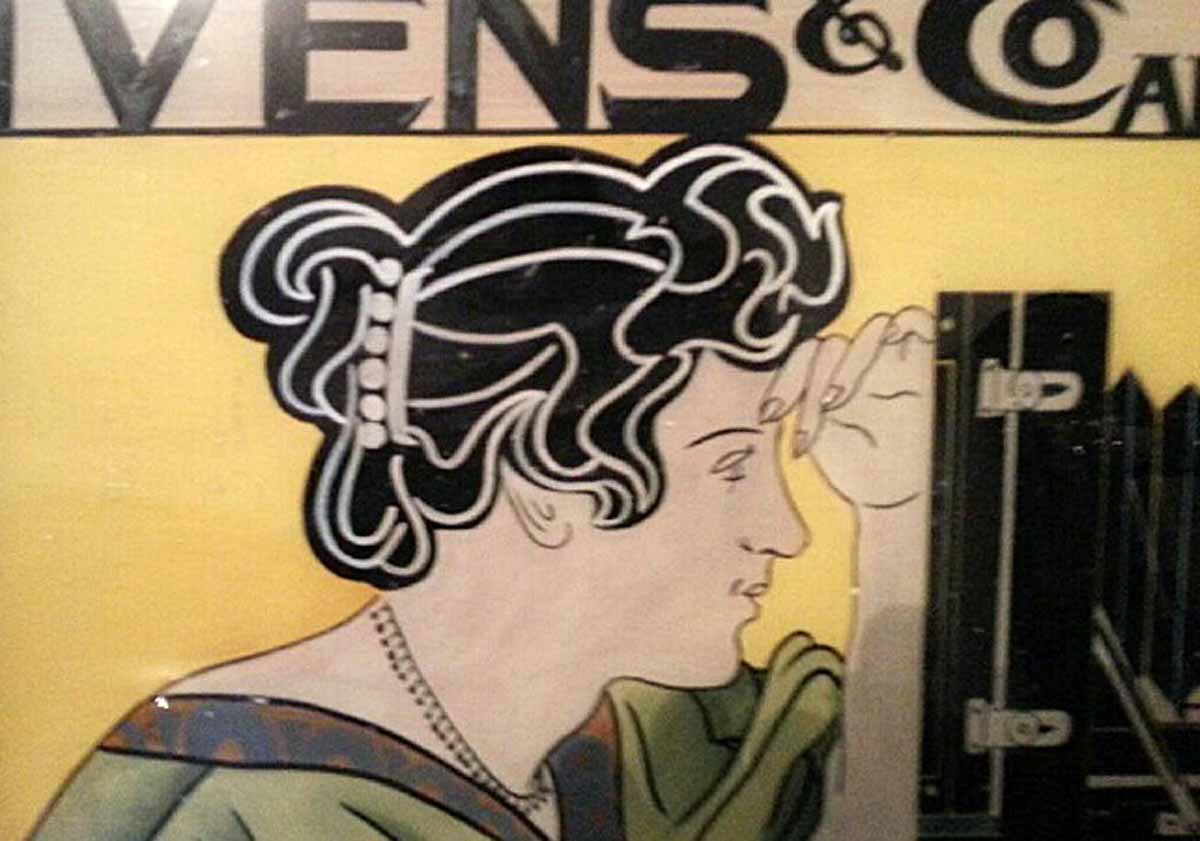 Glass Painting Advertising Photo Shop In 1899-photo-2