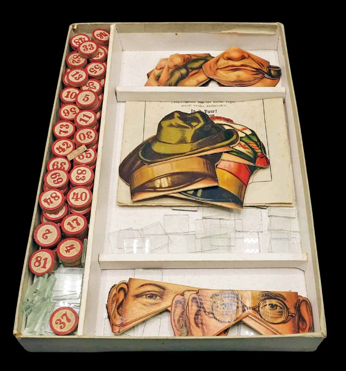 Humoristisch Lotto-spel 1880 Old Game-photo-2