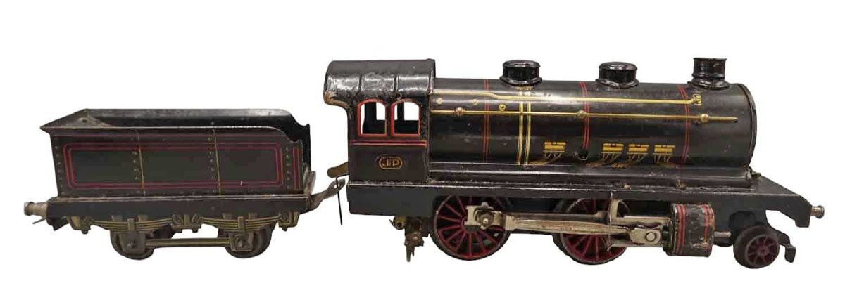 Rame de train JdeP LOCOMOTIVE 120 / jouet ancien-photo-1