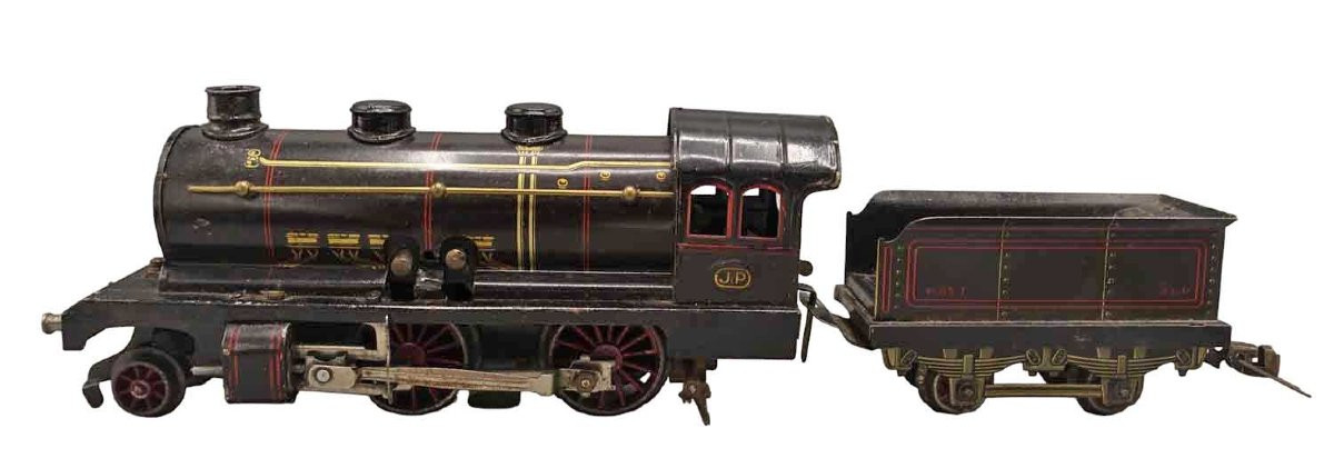 Rame de train JdeP LOCOMOTIVE 120 / jouet ancien-photo-2