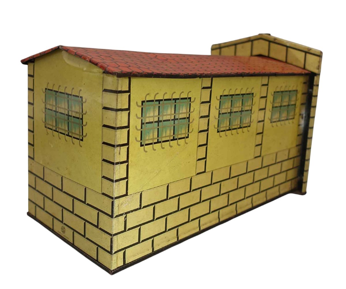 Distler Fire Department Garage 1930 / Vintage Toy-photo-6