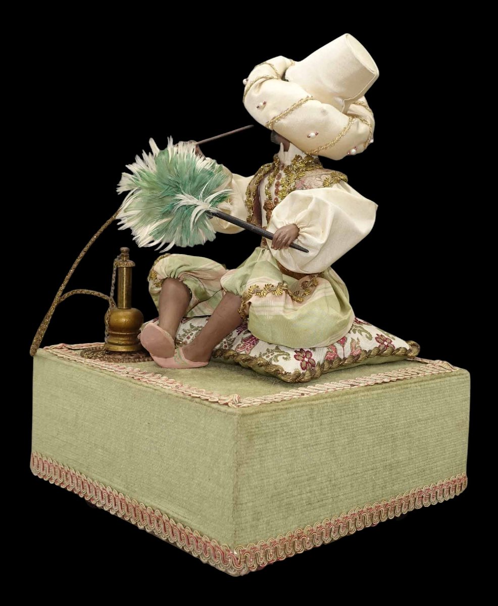 Automate Farkas - le fumeur de narguilé 1950-photo-2