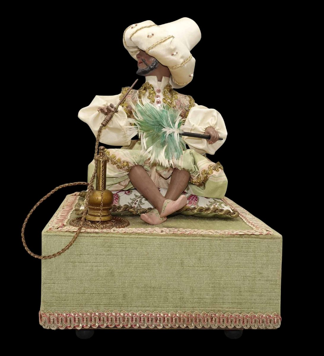 Automate Farkas - le fumeur de narguilé 1950-photo-3