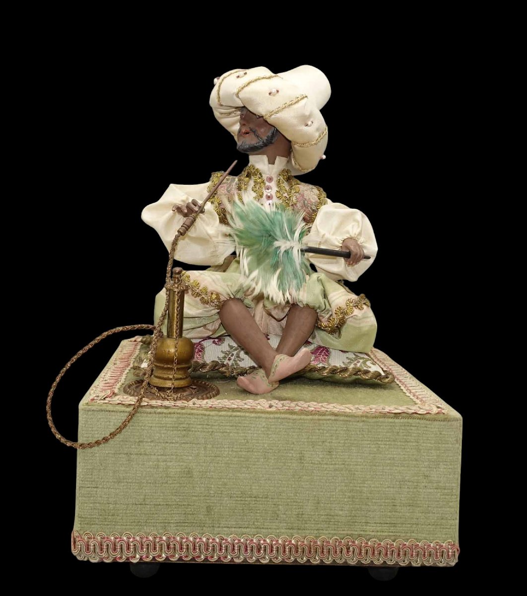 Automate Farkas - le fumeur de narguilé 1950-photo-4