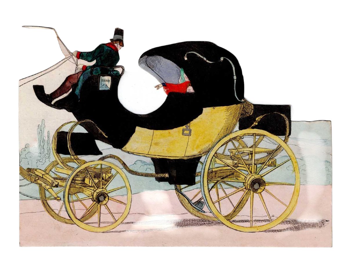 Jeu romantique MAGASIN DES VOITURES  vers 1830-photo-1