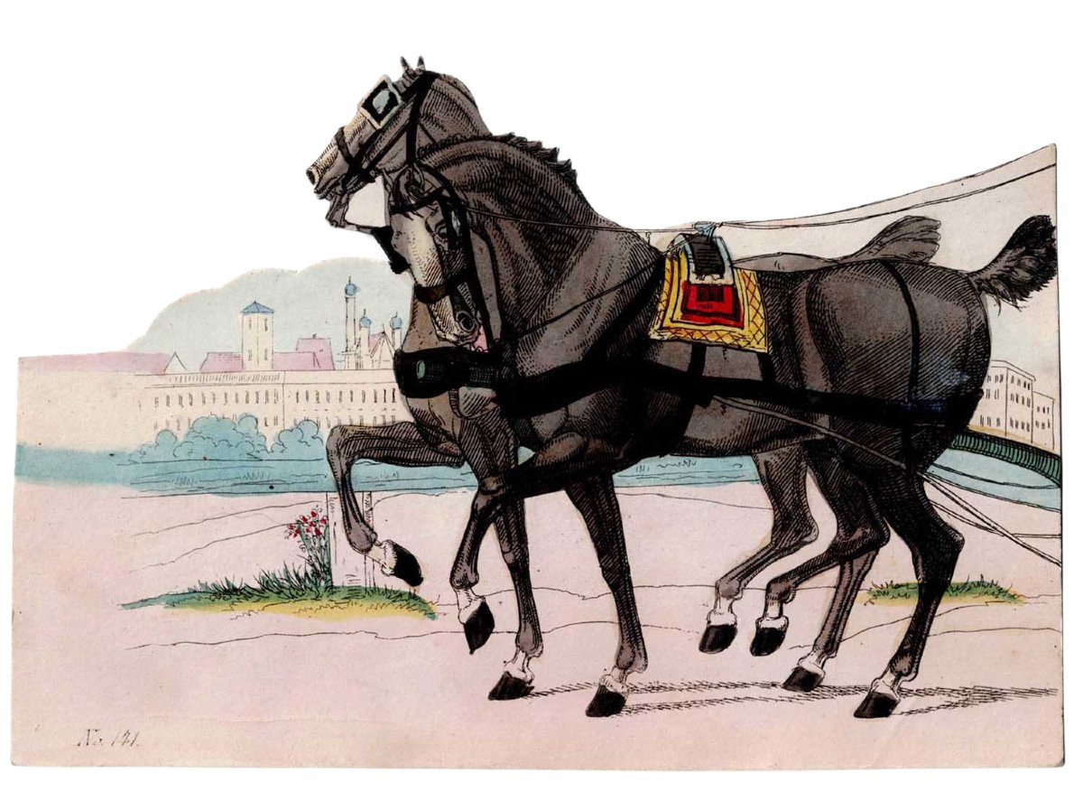 Jeu romantique MAGASIN DES VOITURES  vers 1830-photo-7