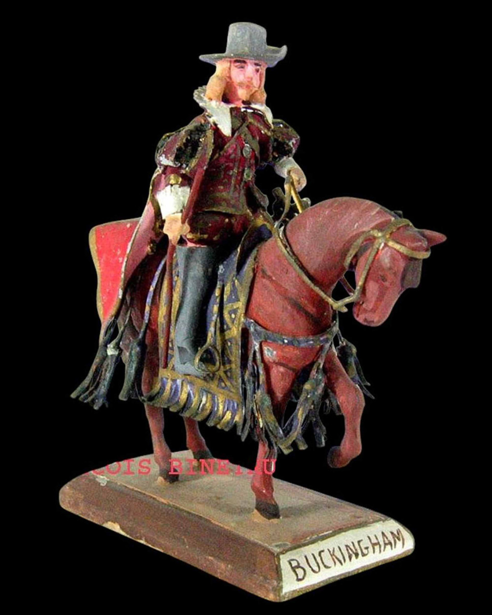 Figurine Of Pierre Alexandre- Duke Of Buckingham 1592-1628