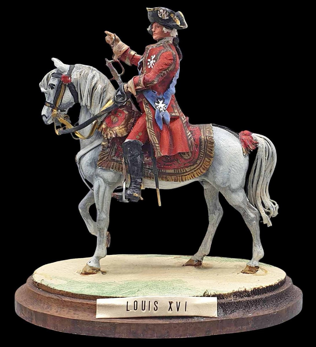 9 figurines ROIS de FRANCE Bernard VANOT-photo-2