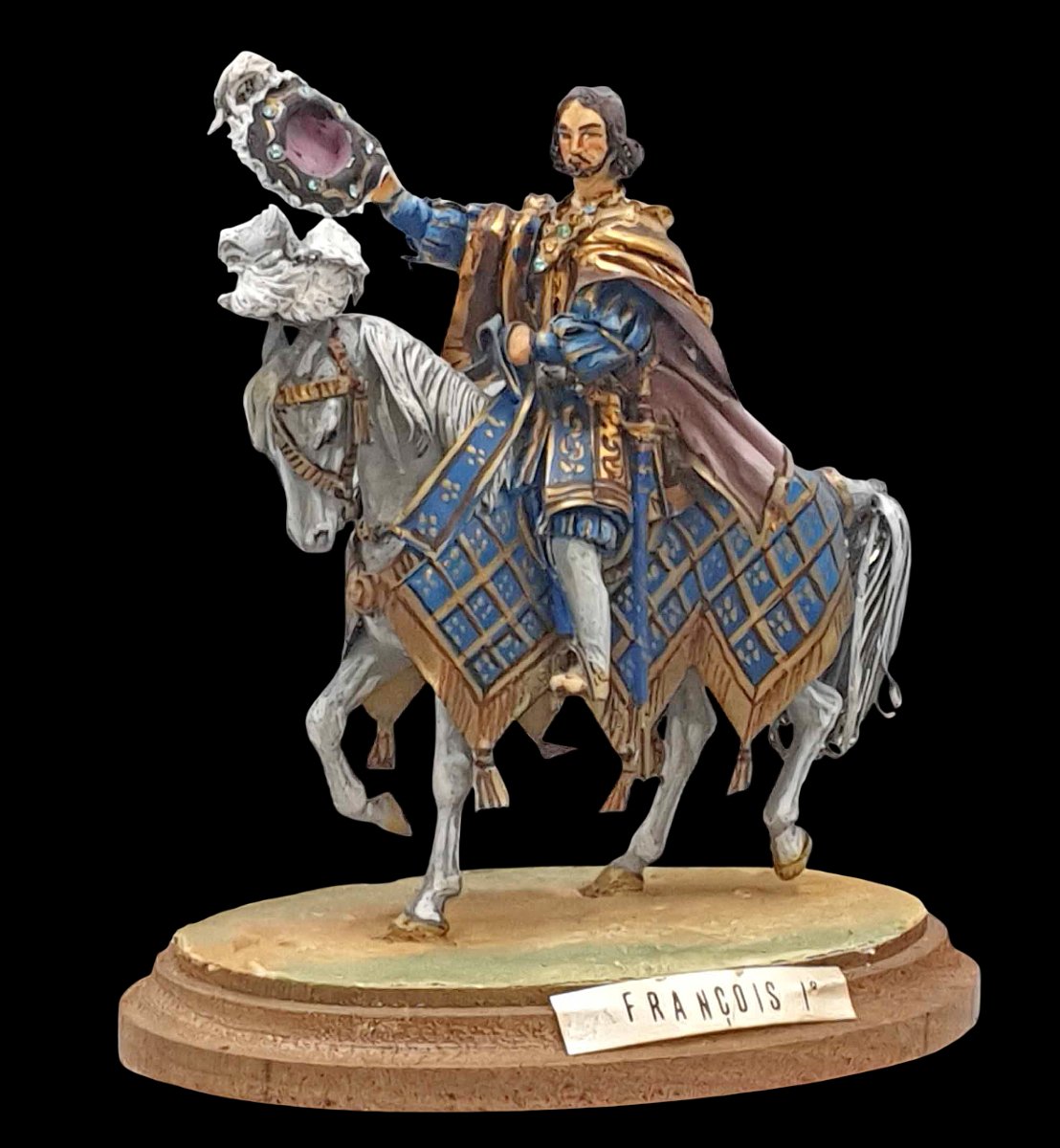 9 figurines ROIS de FRANCE Bernard VANOT-photo-3