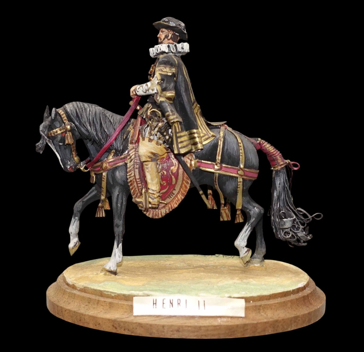 9 figurines ROIS de FRANCE Bernard VANOT-photo-4