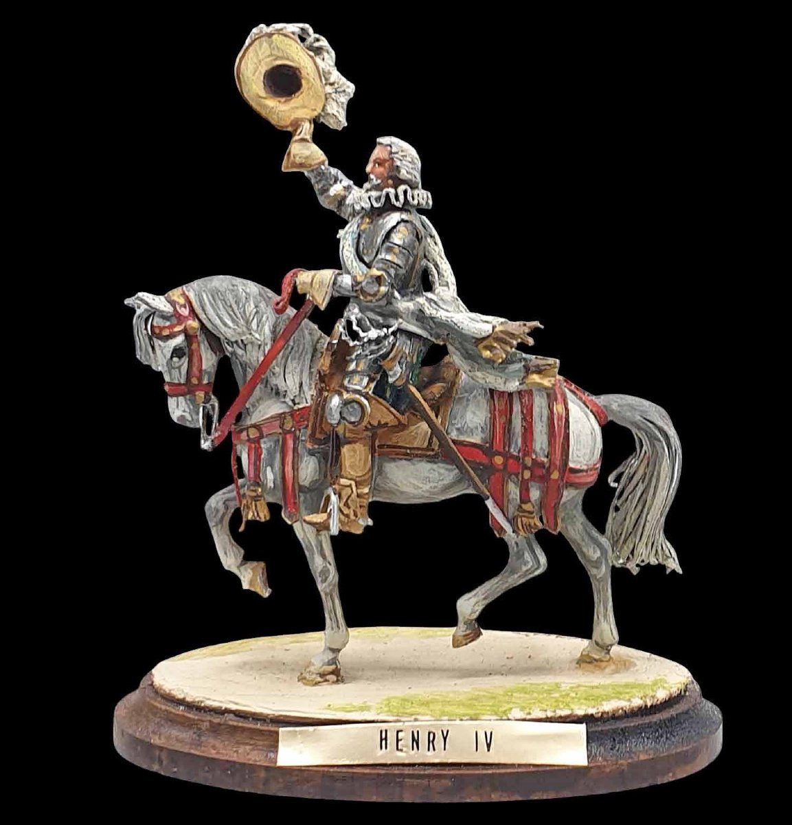 9 figurines ROIS de FRANCE Bernard VANOT-photo-2