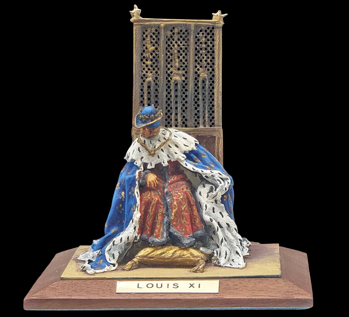 9 figurines ROIS de FRANCE Bernard VANOT-photo-3