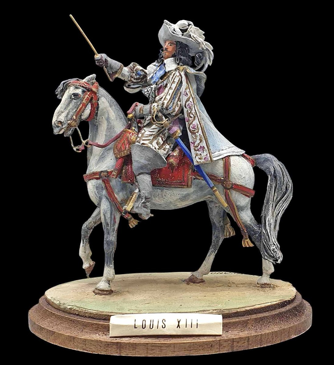 9 figurines ROIS de FRANCE Bernard VANOT-photo-4