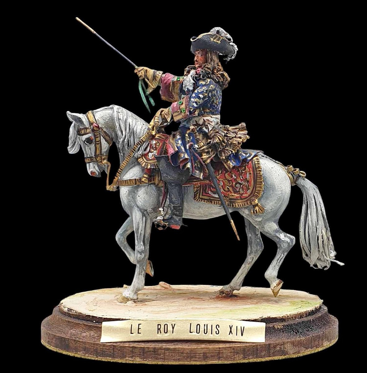 9 figurines ROIS de FRANCE Bernard VANOT-photo-5