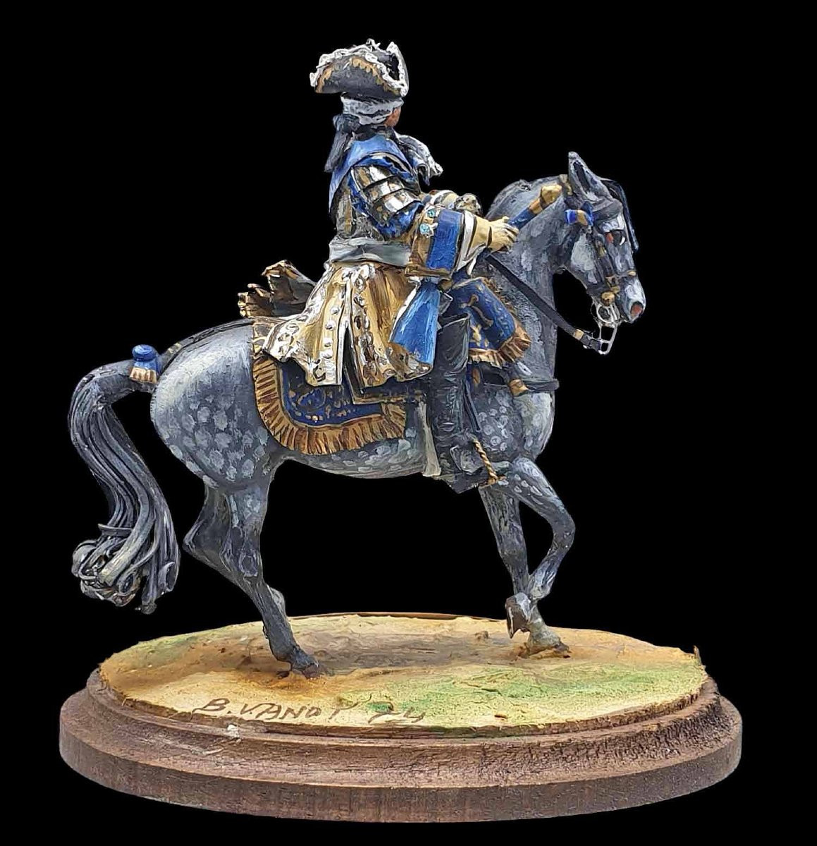 9 figurines ROIS de FRANCE Bernard VANOT-photo-6