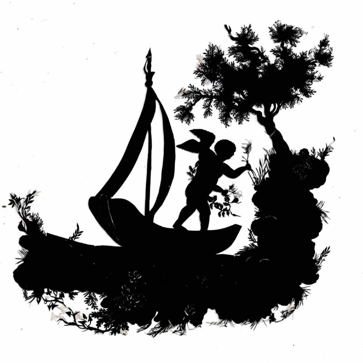 The Cow And The Goat - Eros's Boat - Cut-out Shadows-photo-2