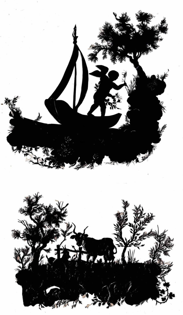 The Cow And The Goat - Eros's Boat - Cut-out Shadows
