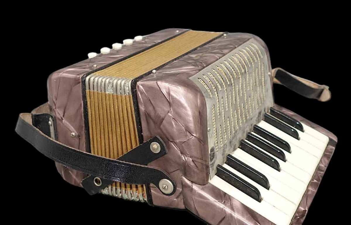 ACCORDÉON HOHNER MIGNON pour enfant ANNÉES 1950-photo-6