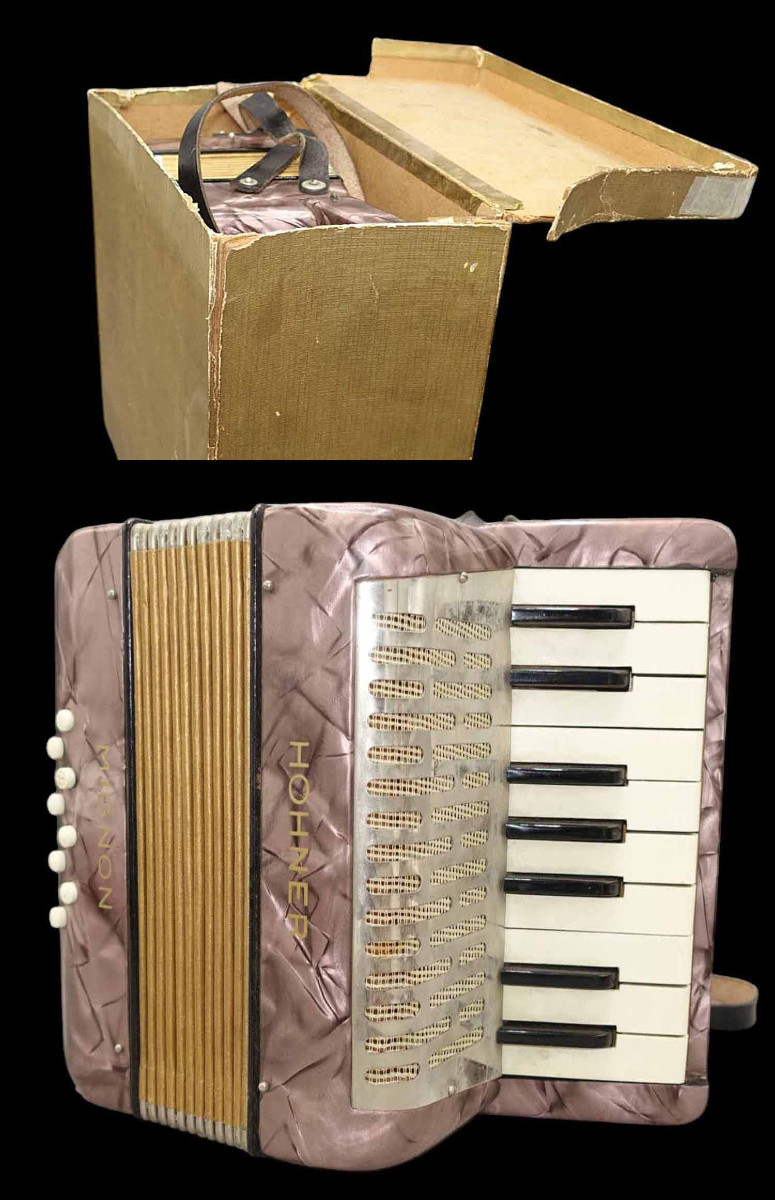 ACCORDÉON HOHNER MIGNON pour enfant ANNÉES 1950