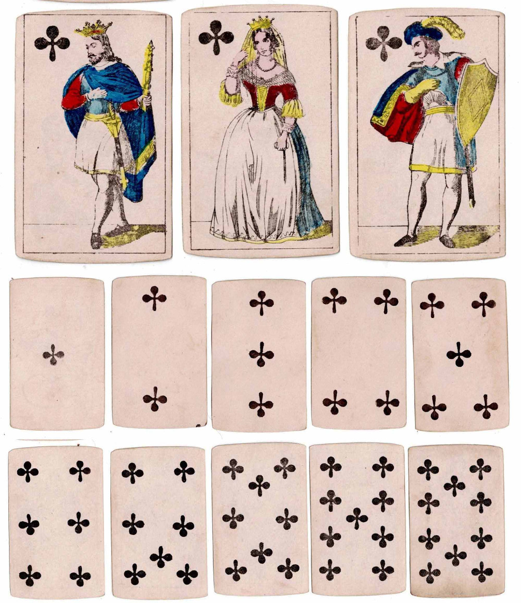 Jeu érotique de 52 cartes 1830-photo-1