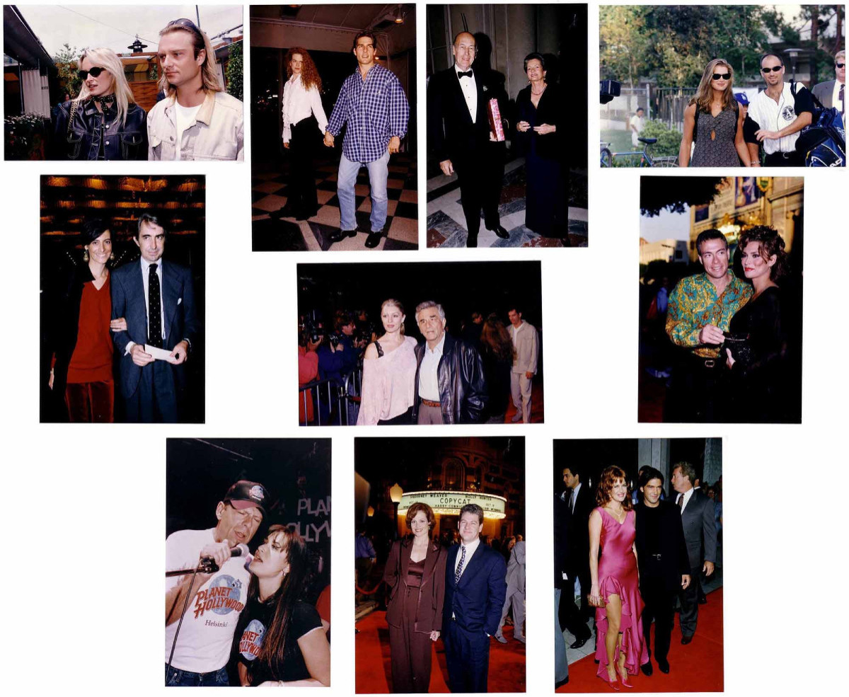 Ensemble de photo de presse 1995 Acteurs chanteurs 