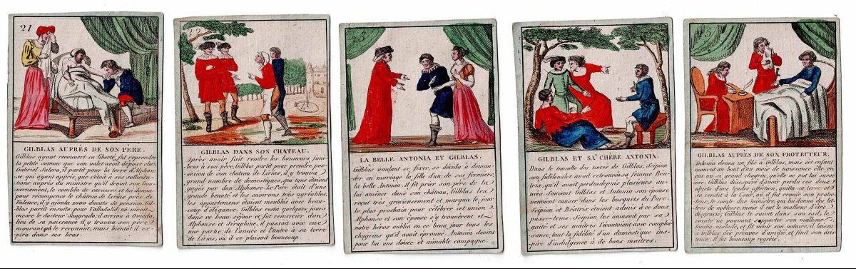 "great Game Of Gilblas' Adventures 1830"-photo-2