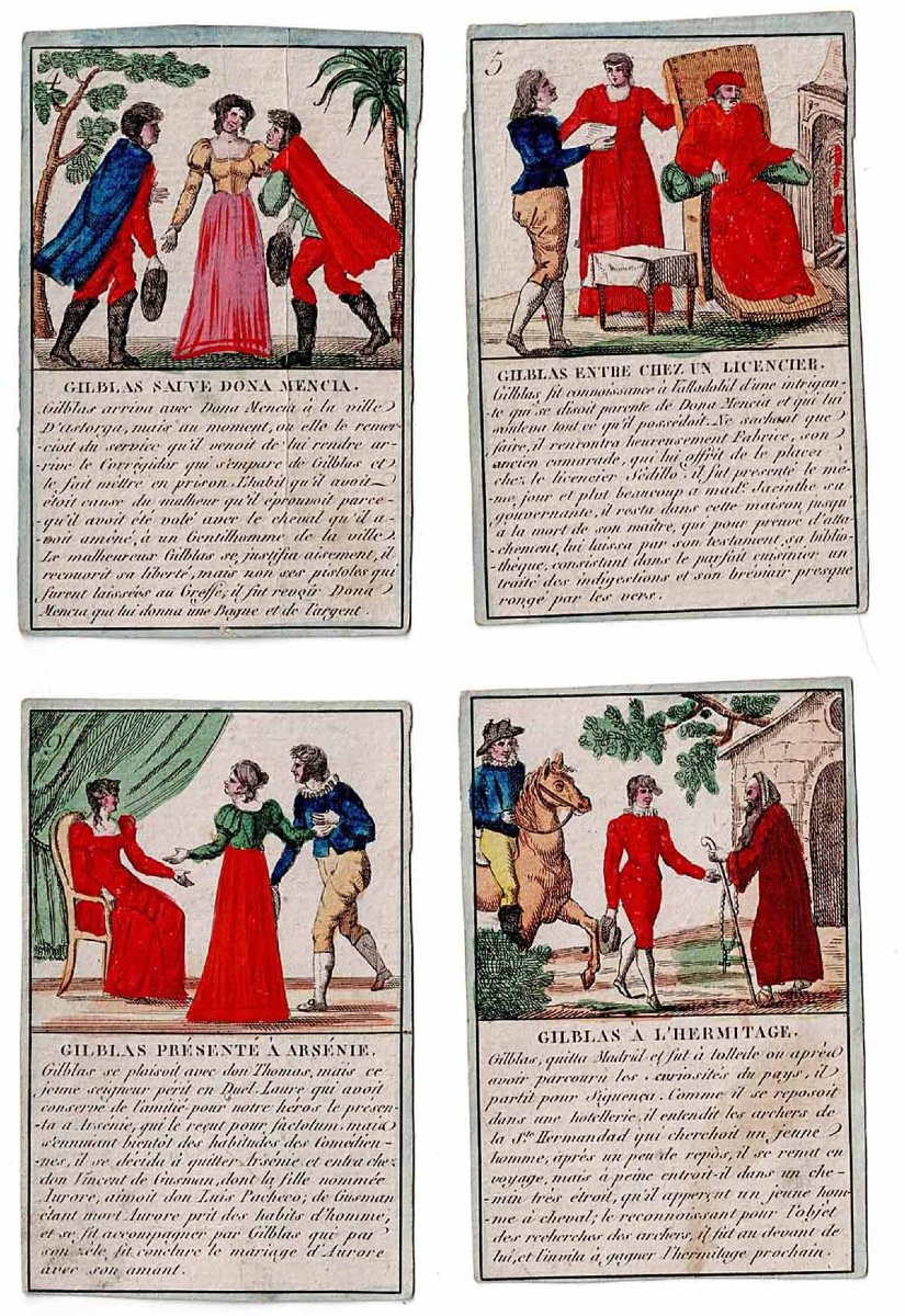 "great Game Of Gilblas' Adventures 1830"-photo-2