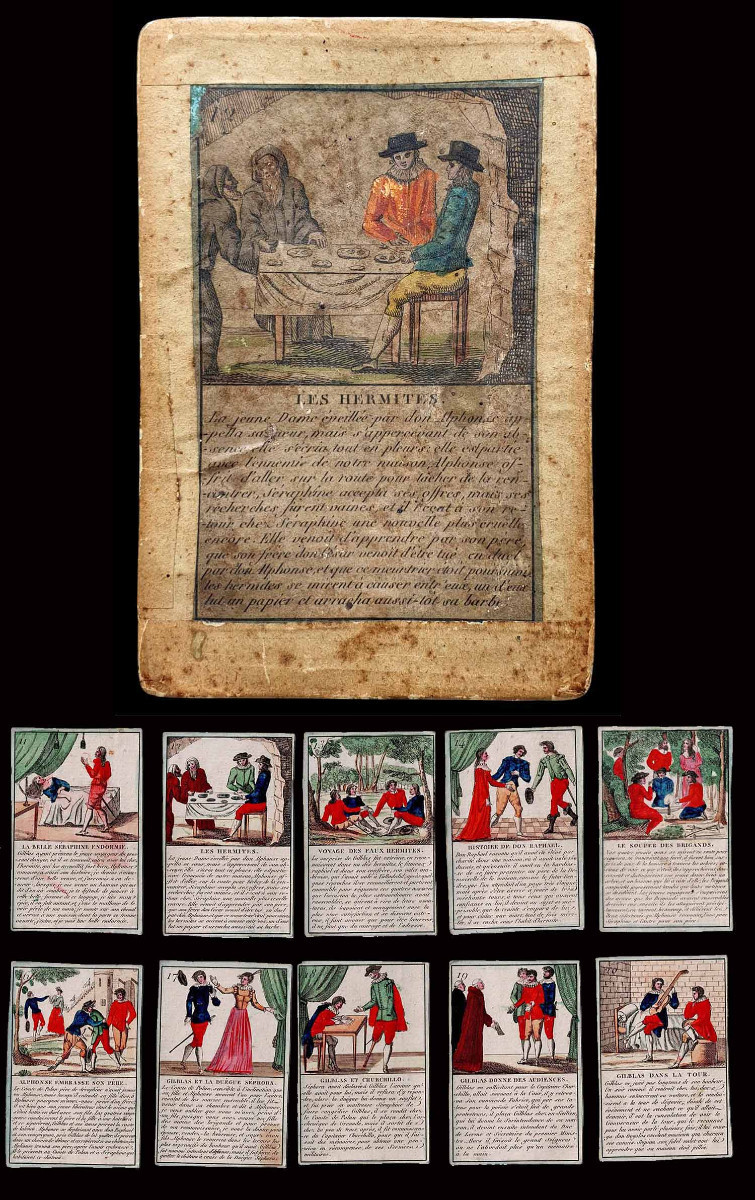 "great Game Of Gilblas' Adventures 1830"