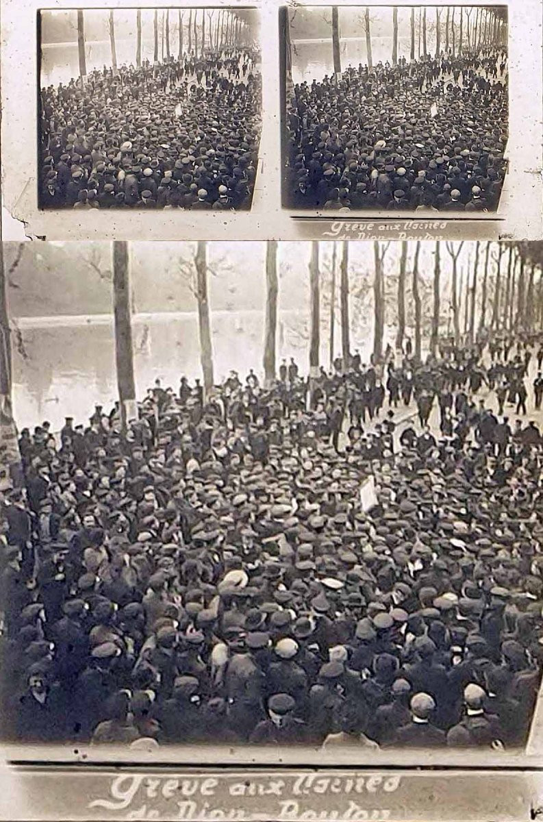 Photo Set Grève De Dion-bouton 1916-photo-1