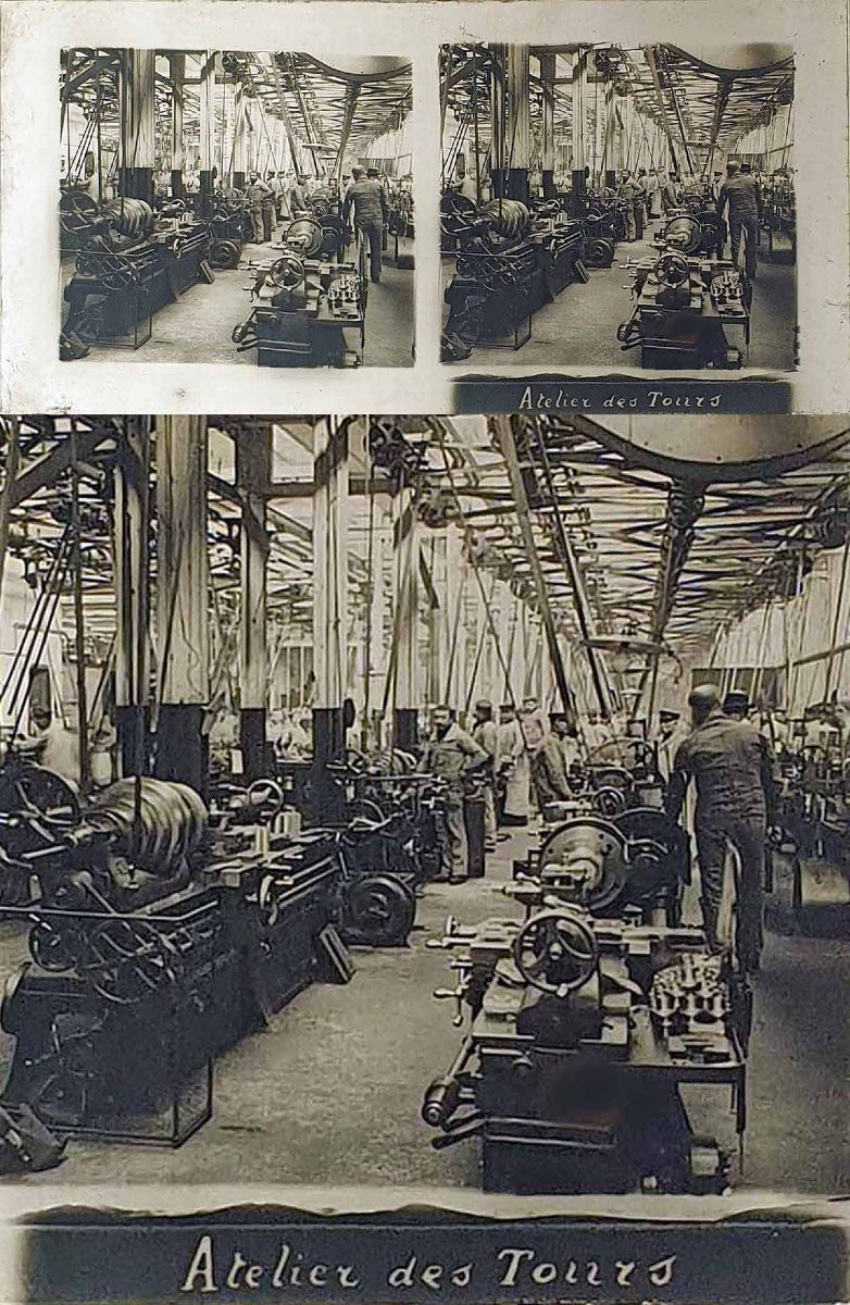 Photo Set Grève De Dion-bouton 1916-photo-4