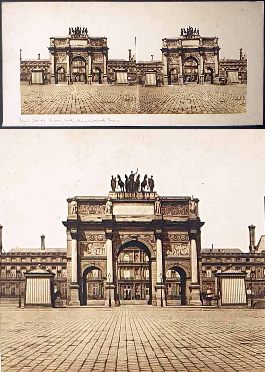 16 Stereoscopic Photographs Paris Circa 1900-photo-3