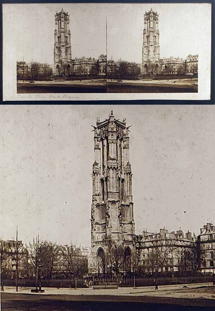 16 Stereoscopic Photographs Paris Circa 1900-photo-4