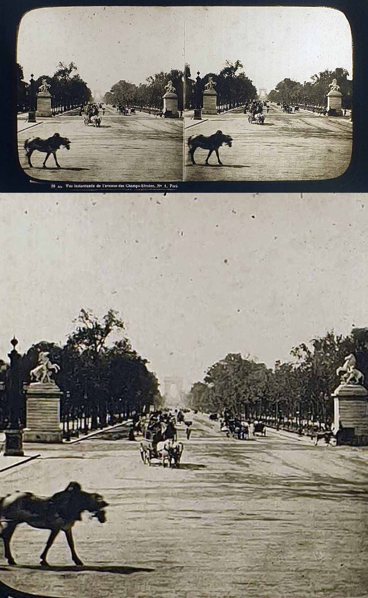 16 Stereoscopic Photographs Paris Circa 1900-photo-1