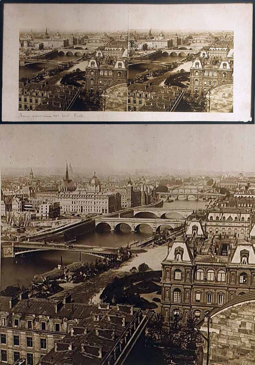 16 Stereoscopic Photographs Paris Circa 1900-photo-4