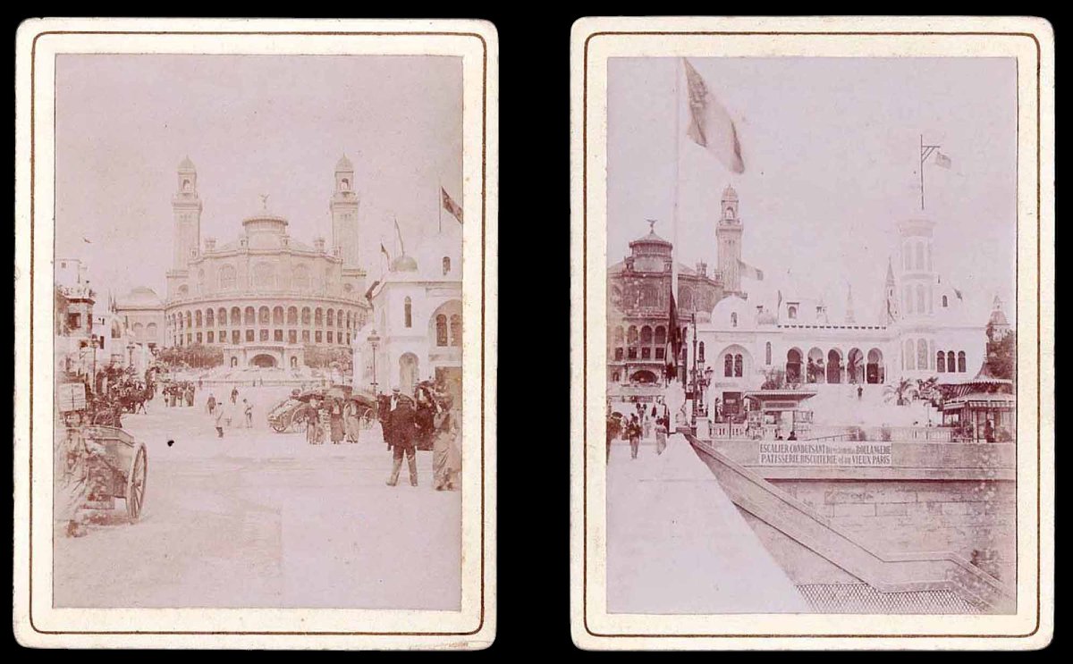 VISIONNEUSE EXPOSITION UNIVERSELLE PARIS 1900-photo-2