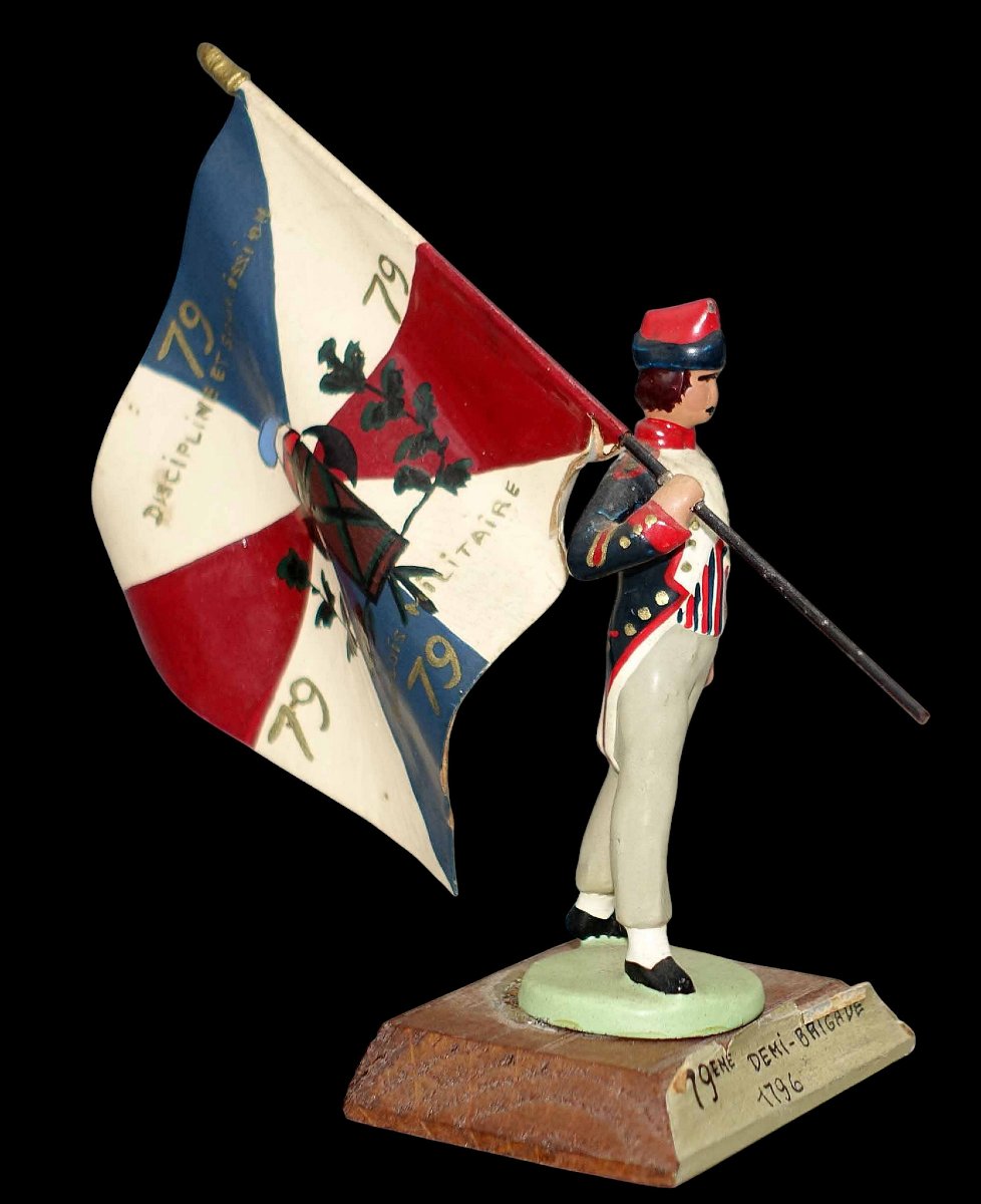 Figurines Max DESCAVES vers 1955 - Porte drapeaux-photo-3