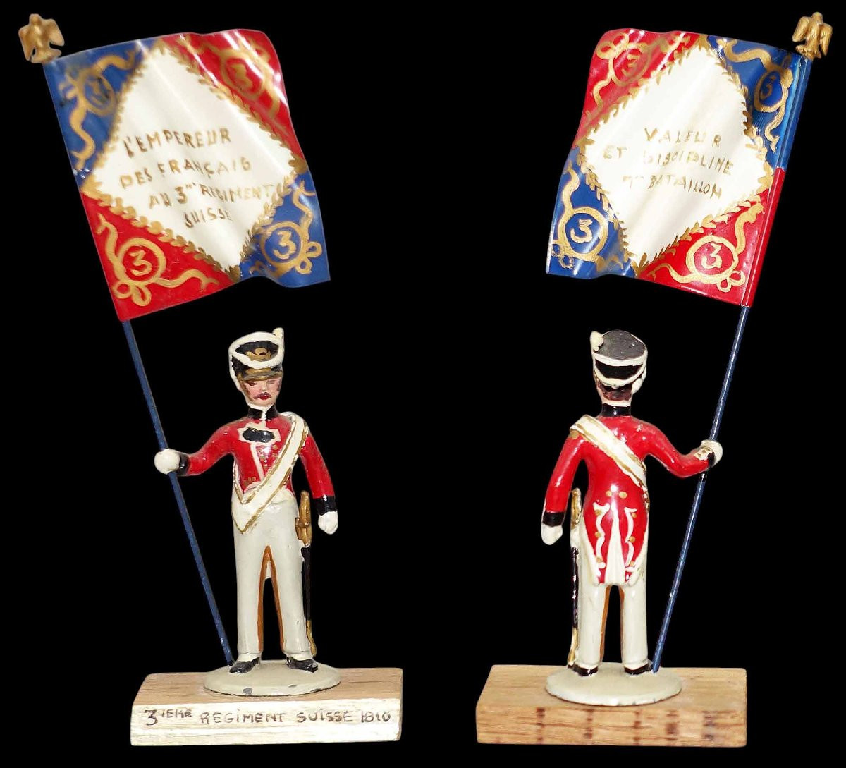 Figurines Max DESCAVES vers 1955 - Porte drapeaux-photo-4